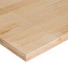 VidaXL Πάγκος Εργασίας 100x60x81,5 cm Μασίφ Ξύλο Δρυς