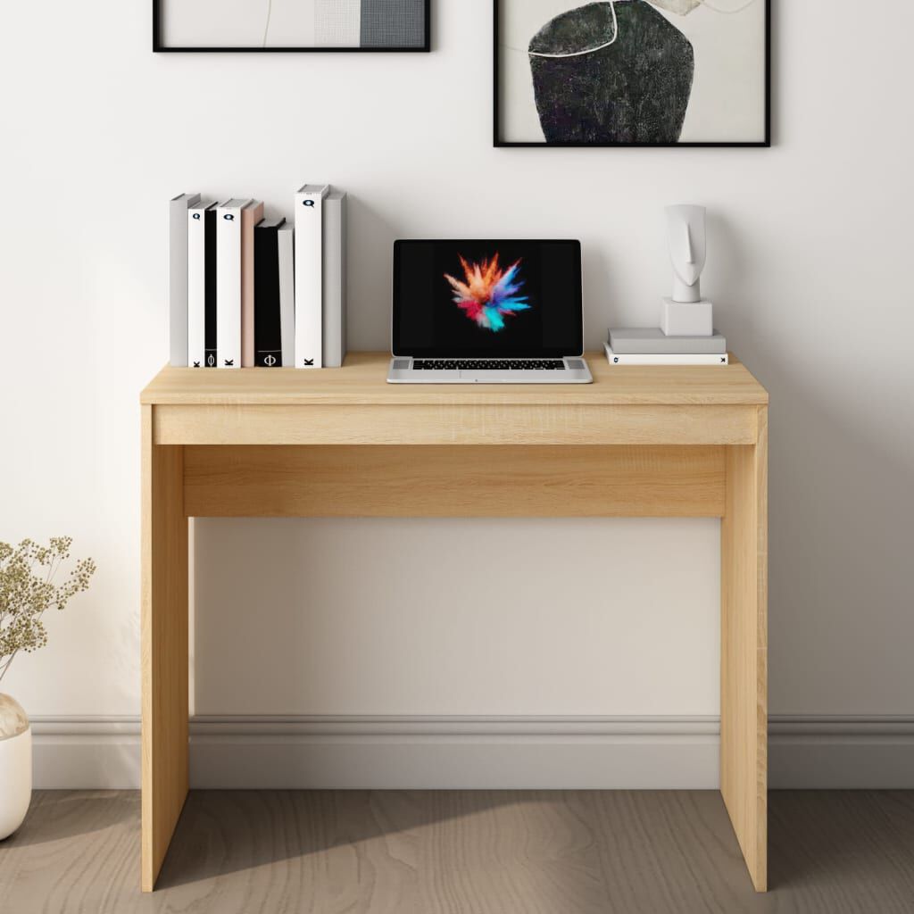 vidaXL Γραφείο Sonoma Δρυς 90 x 40 x 72 εκ. από Επεξεργασμένο Ξύλο