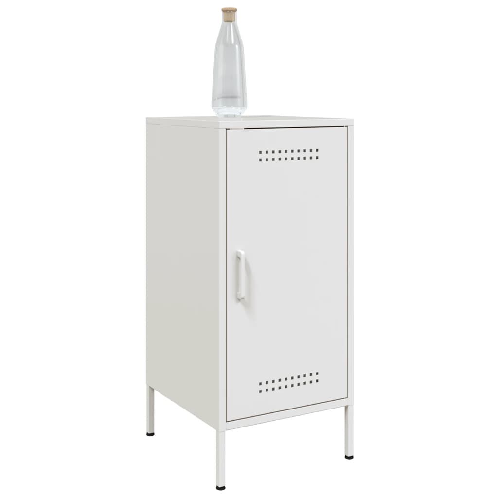 vidaXL Ντουλάπι Λευκό 36 x 39 x 79 εκ. από Χάλυβα