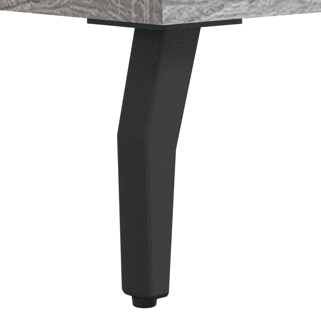 vidaXL Ντουλάπι Γκρι Sonoma 34,5x34x90 εκ. από Επεξεργασμένο Ξύλο