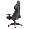 vidaXL Καρέκλα Gaming Περιστρεφόμενη Κόκκινη από PVC