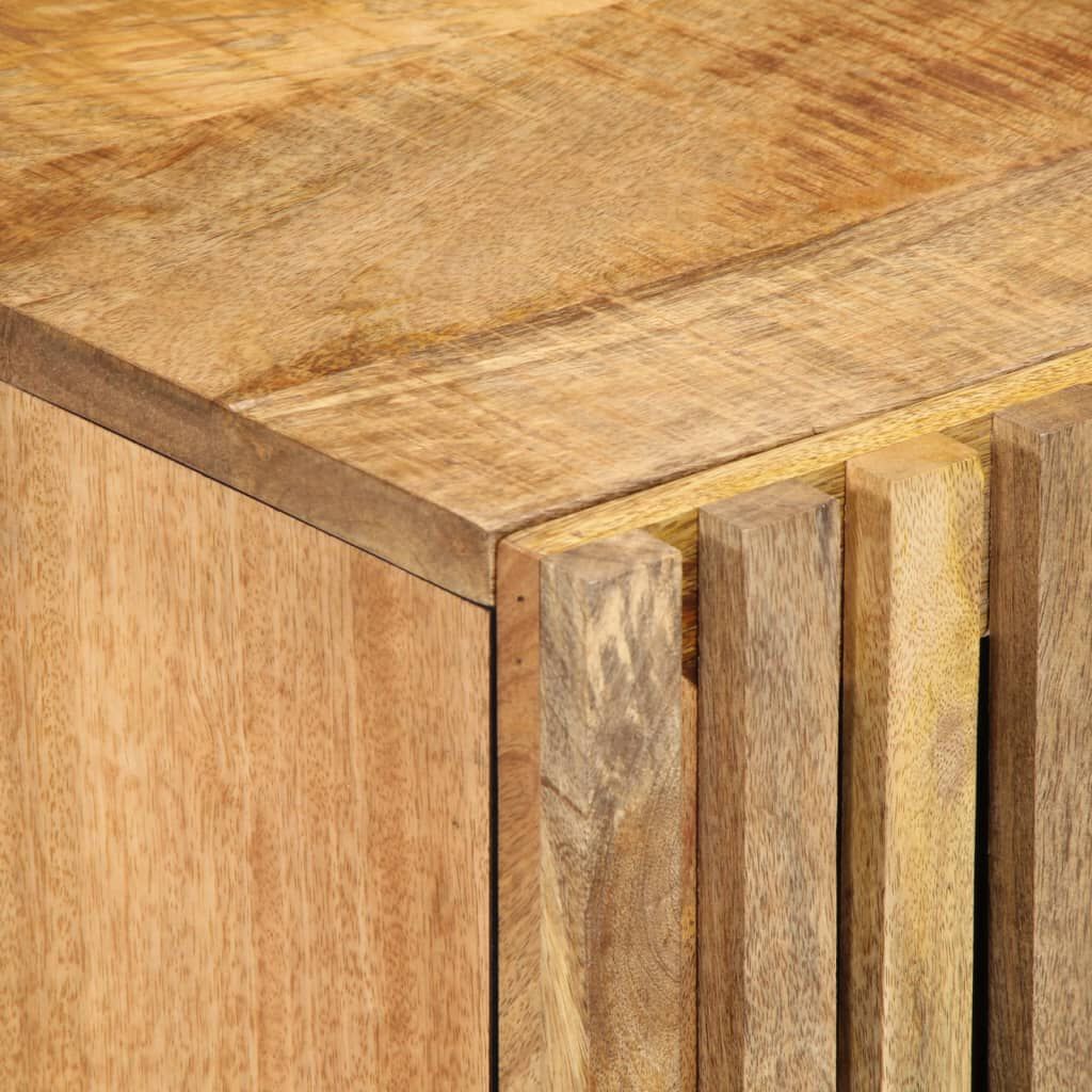 vidaXL Ντουλάπι Μπάνιου Επιτοίχιο 38x33x48 εκ. Μασίφ Ακατ. Ξύλο Μάνγκο
