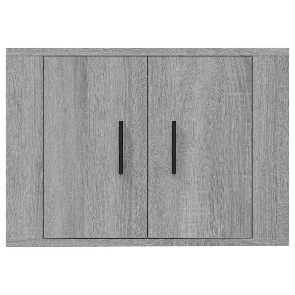 vidaXL Έπιπλα Τηλεόρασης Επιτοίχια Sonoma Δρυς 57x34,5x40 εκ