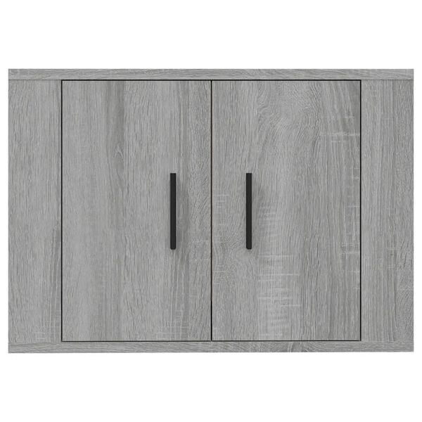 vidaXL Έπιπλα Τηλεόρασης Επιτοίχια Sonoma Δρυς 57x34,5x40 εκ