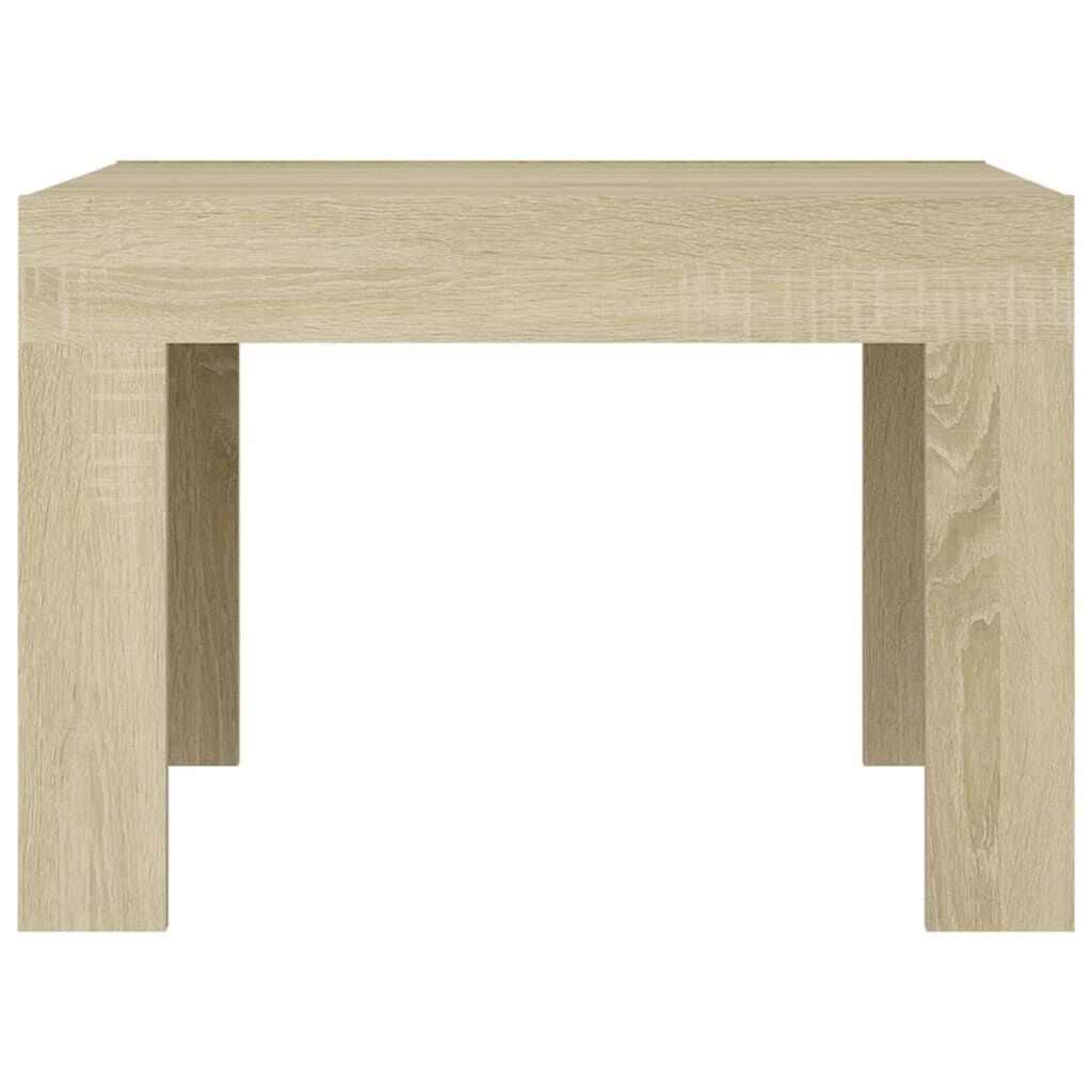 vidaXL Τραπεζάκι Σαλονιού Sonoma Δρυς 50x50x35 εκ. Επεξεργασμένο Ξύλο