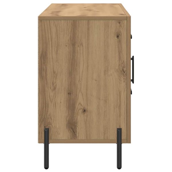 vidaXL Σκευοθήκη Δρυς τεχνίτης 100x36x60 cm Κατασκευασμένο ξύλο