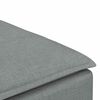 vidaXL Υποπόδιο Καναπέ Ανοιχτό Γκρι 100 x 100 x 48 εκ.