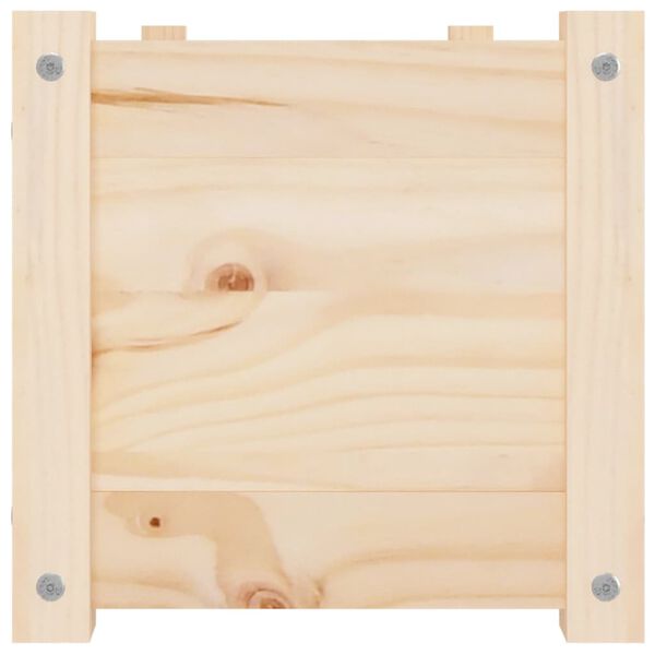 vidaXL Ζαρντινιέρα 100 x 31 x 31 εκ. από Μασίφ Ξύλο Πεύκου