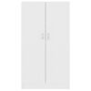 vidaXL Βιβλιοθήκη Λευκή 82,5 x 30,5 x 150 εκ. Επεξ. Ξύλο