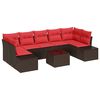 vidaXL &Sigma;&epsilon;&tau; &Kappa;&alpha;&nu;&alpha;&pi;έ &Kappa;ή&pi;&omicron;&upsilon; &mu;&epsilon; &mu;&alpha;&xi;&iota;&lambda;ά&rho;&iota; 8 pcs &Kappa;&alpha;&phi;έ &sigma;&upsilon;&nu;&theta;&epsilon;&tau;&iota;&kappa;ό &rho;&alpha;&tau;ά&nu;