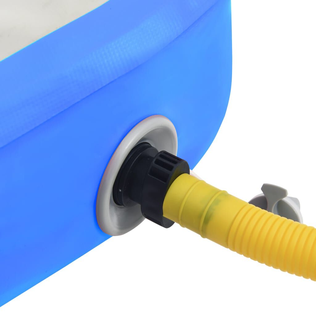 vidaXL Στρώμα Ενόργανης Φουσκωτό Μπλε 700 x 100 x 15 εκ. PVC με Τρόμπα