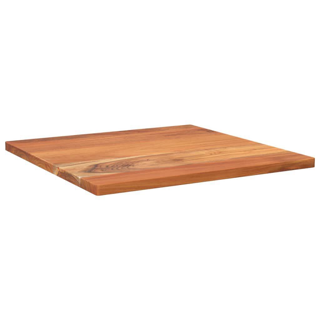 vidaXL Επιφάνεια Τραπεζιού Τετράγωνη 50x50x2,5 εκ. Μασίφ Ξύλο Ακακίας