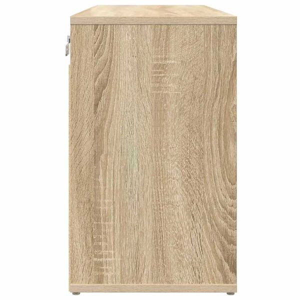 vidaXL Ντουλάπα Παπουτσιών με ράφι Sonoma Δρυς 77.5 x 30 x 51 εκ.