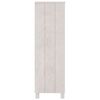 vidaXL Βιβλιοθήκη HAMAR Λευκή 85 x 35 x 112 εκ. από Μασίφ Ξύλο Πεύκου