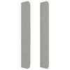 vidaXL Κρεβάτι Boxspring με Στρώμα Ανοιχτό Γκρι 80x200 εκ. Υφασμάτινο
