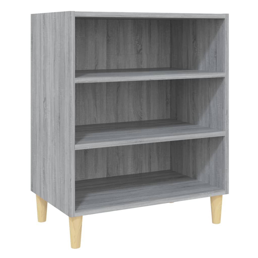 vidaXL Ραφιέρα Γκρι Sonoma 57 x 35 x 70 εκ. από Επεξεργασμένο Ξύλο