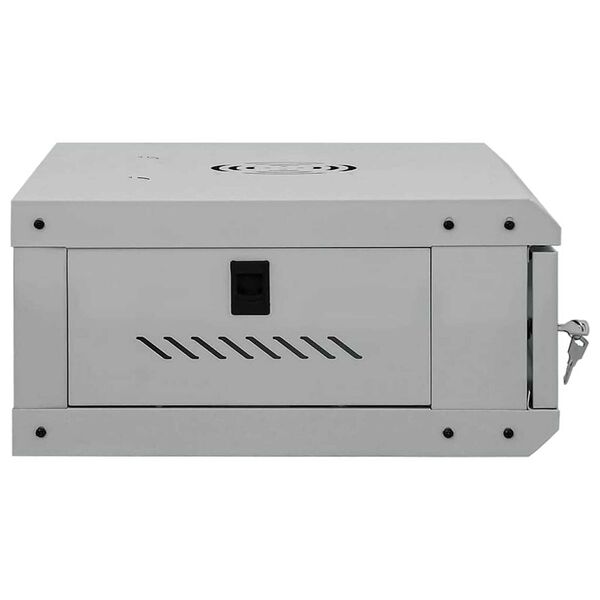 vidaXL Ντουλάπα δικτύου με αποθήκευση Γκρι 53 x 35 x 21 εκ Ατσάλι