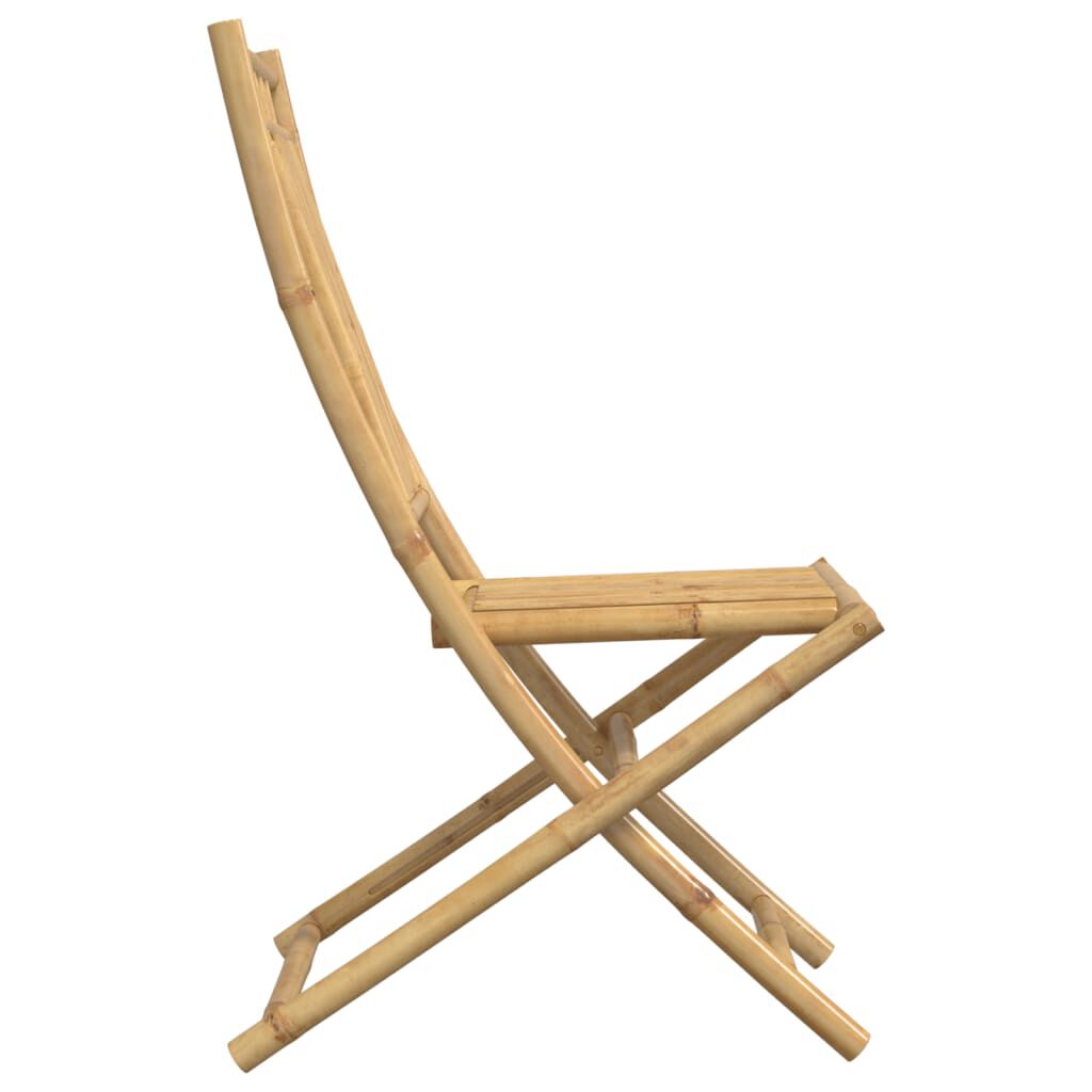 vidaXL Καρέκλες Κήπου Πτυσσόμενες 6 τεμ. 46 x 66 x 99 εκ. από Μπαμπού