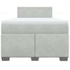 vidaXL &Kappa;&rho;&epsilon;&beta;ά&tau;&iota; Boxspring &mu;&epsilon; &Sigma;&tau;&rho;ώ&mu;&alpha; &Alpha;&nu;&omicron;&iota;&chi;&tau;ό &Gamma;&kappa;&rho;&iota; 120x200 &epsilon;&kappa;. &Beta;&epsilon;&lambda;&omicron;ύ&delta;&iota;&nu;&omicron;