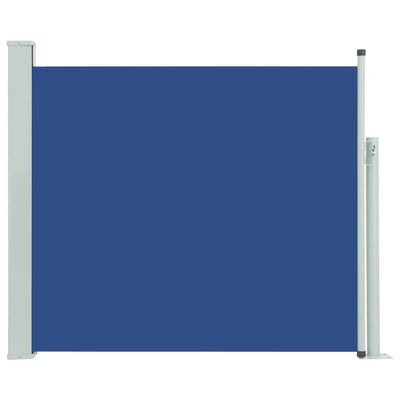 vidaXL Σκίαστρο Πλαϊνό Συρόμενο Βεράντας Μπλε 100 x 300 εκ.