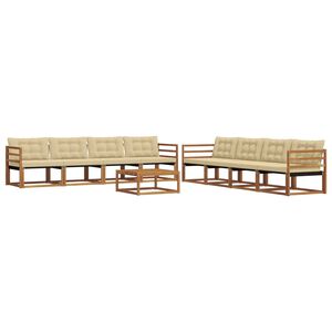 vidaXL &Sigma;&epsilon;&iota;&rho;ά &Kappa;&alpha;&nu;&alpha;&pi;έ &Epsilon;&xi;&omega;&tau;&epsilon;&rho;&iota;&kappa;&omicron;ύ &mu;&epsilon; &mu;&alpha;&xi;&iota;&lambda;ά&rho;&iota; 9 pcs &Phi;&upsilon;&sigma;&iota;&kappa;ό &kappa;&alpha;&iota; &Mu;&pi;&epsilon;&zeta;