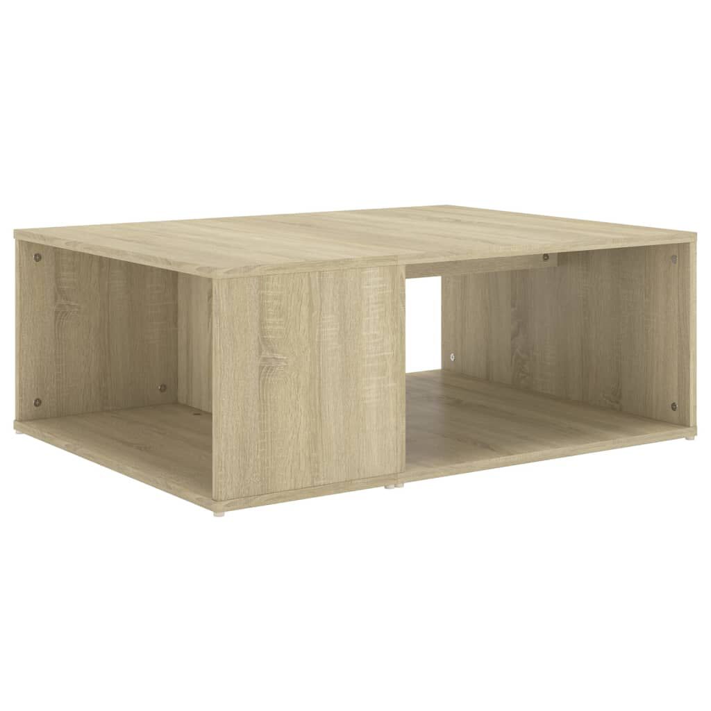 vidaXL Τραπεζάκι Σαλονιού Sonoma Δρυς 90 x 67 x 33 εκ. από Επεξ. Ξύλο