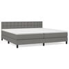 vidaXL &Kappa;&rho;&epsilon;&beta;ά&tau;&iota; Boxspring &mu;&epsilon; &Sigma;&tau;&rho;ώ&mu;&alpha; &Sigma;&kappa;&omicron;ύ&rho;&omicron; &Gamma;&kappa;&rho;&iota; 200x200 &epsilon;&kappa;. &Upsilon;&phi;&alpha;&sigma;&mu;ά&tau;&iota;&nu;&omicron;