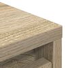 vidaXL Παπουτσοθήκη Sonoma Δρυς 57x34x76 εκ. από Επεξεργασμένο Ξύλο