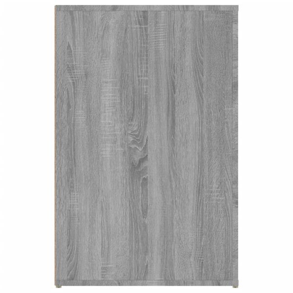 vidaXL Γραφείο Γκρι Sonoma 100 x 49 x 75 εκ. από Επεξεργασμένο Ξύλο