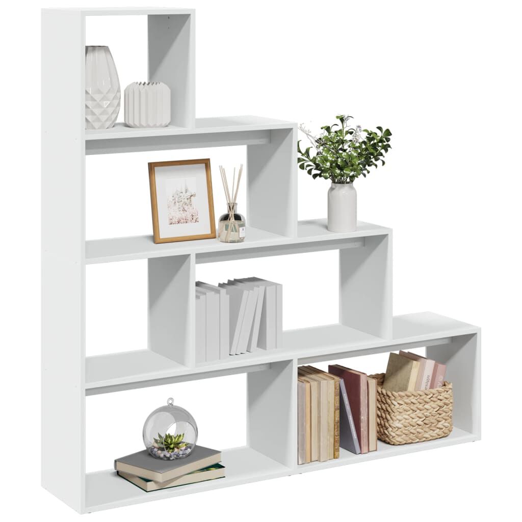 vidaXL Βιβλιοθήκη/Διαχωριστικό Χώρου 4 Επ. 143,5x29x143,5 εκ. Επ. Ξύλο