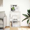 vidaXL Βιβλιοθήκη Λευκή 63x20x90 εκ. από Τεχνητό Ξύλο