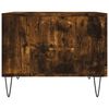 vidaXL Τραπεζάκια Σαλονιού 2 τεμ Καπνιστή Oak 50x50x40 εκ Επεξ. Ξύλο