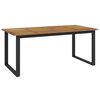vidaXL &Tau;&rho;&alpha;&pi;έ&zeta;&iota; &Kappa;ή&pi;&omicron;&upsilon; &Mu;&epsilon; &Pi;ό&delta;&iota;&alpha; &sigma;&epsilon; &Sigma;&chi;ή&mu;&alpha; U 180x90x75 &epsilon;&kappa;. &Mu;&alpha;&sigma;ί&phi; &Alpha;&kappa;&alpha;&kappa;ί&alpha;