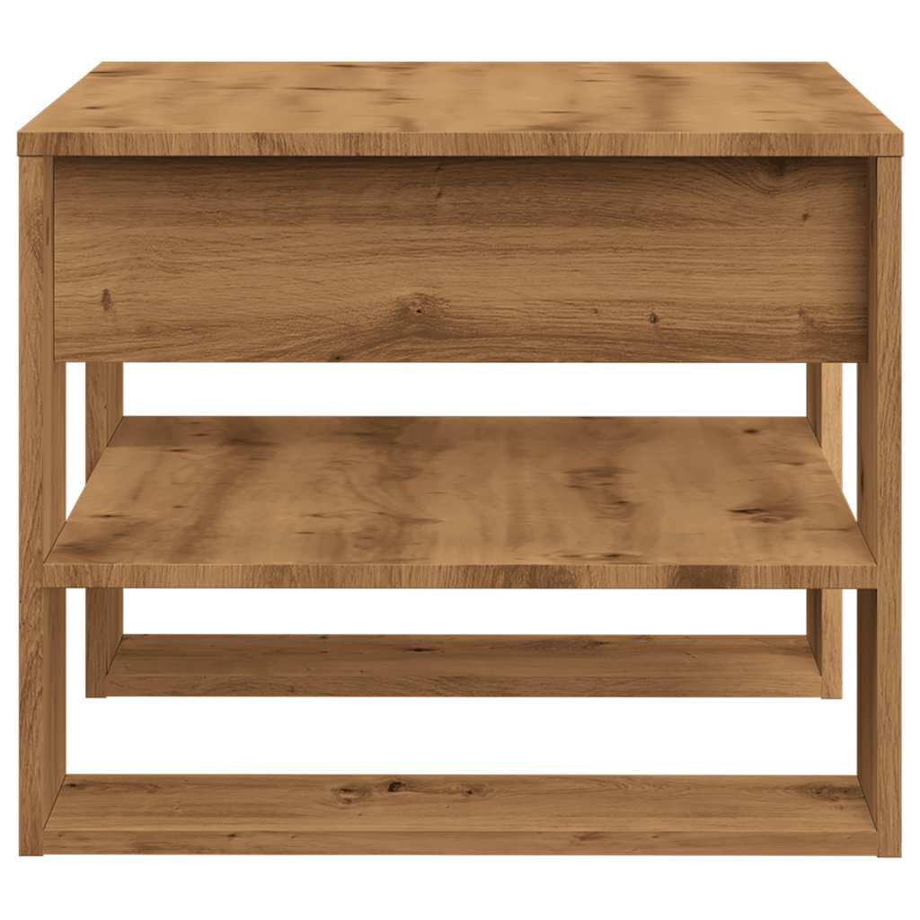 vidaXL Τραπεζάκι σαλονιού Artisan Oak 55,5x55x45cm Κατασκευασμένο ξύλο