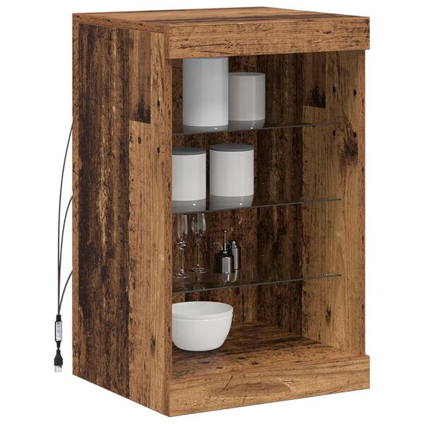 vidaXL &Pi;&lambda;&epsilon;&upsilon;&rho;&iota;&kappa;ό &Tau;&rho;&alpha;&pi;έ&zeta;&iota; LED &Pi;&alpha;&lambda;&iota;ό &xi;ύ&lambda;&omicron; 41 x 37 x 67 &epsilon;&kappa;