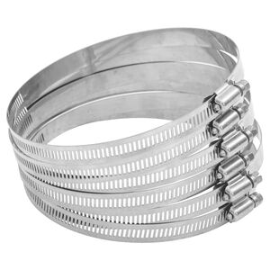 vidaXL Σφιγκτήρες Σωλήνων 6 Τεμ. 91-110 χιλ. 304 Ανοξείδωτο Ατσάλι