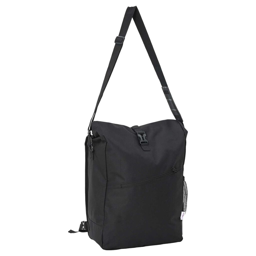 vidaXL Τσάντα Ποδηλάτου για Ρακέτα 25 L Μαύρη 33x16x48 εκ.