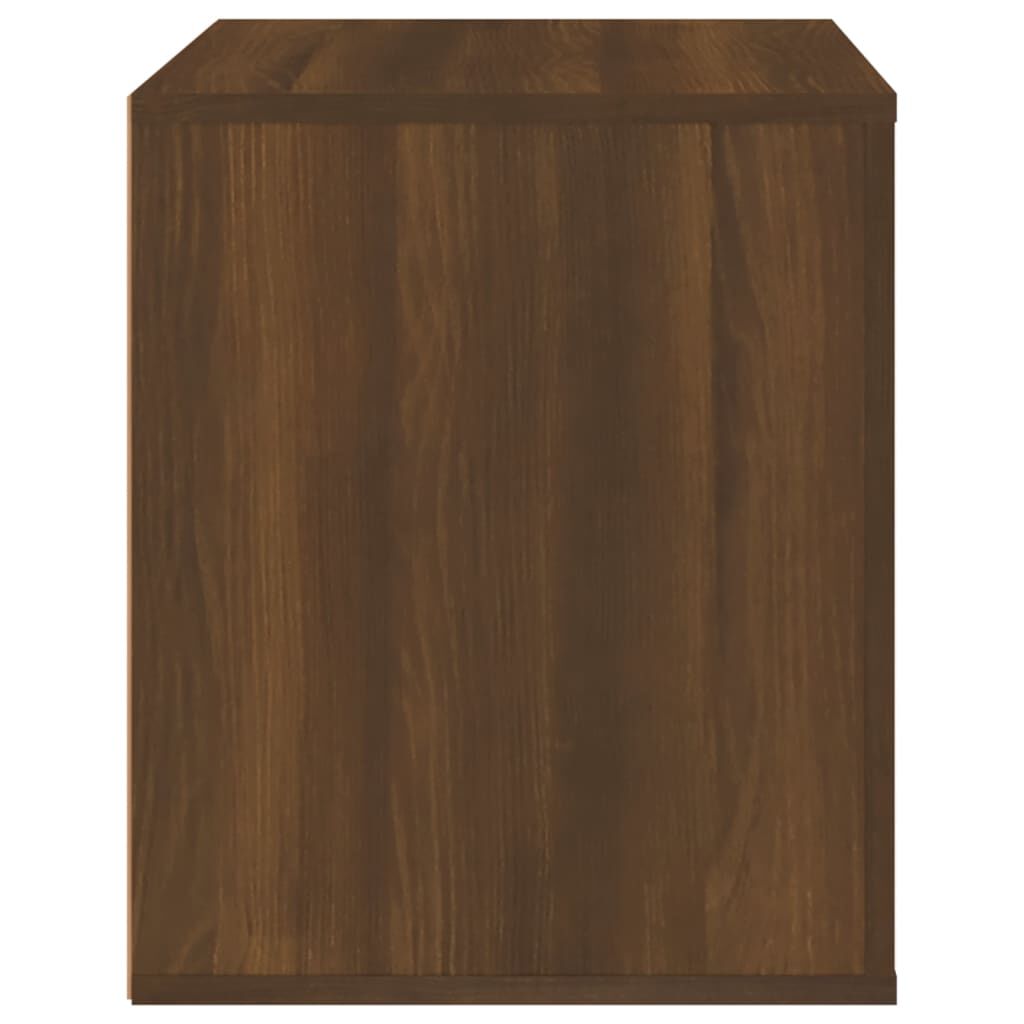 vidaXL Κομοδίνο Καφέ Δρυς 50 x 39 x 47 εκ.