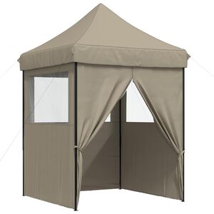 vidaXL &Sigma;&kappa;&eta;&nu;ή &Pi;ά&rho;&tau;&upsilon; 200 x 200 x 306 &epsilon;&kappa;. Taupe Ύ&phi;&alpha;&sigma;&mu;&alpha; Ό&xi;&phi;&omicron;&rho;&nu;&tau;