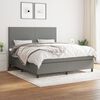 vidaXL &Kappa;&rho;&epsilon;&beta;ά&tau;&iota; Boxspring &mu;&epsilon; &Sigma;&tau;&rho;ώ&mu;&alpha; &Sigma;&kappa;&omicron;ύ&rho;&omicron; &Gamma;&kappa;&rho;&iota; 160x200 &epsilon;&kappa; &Upsilon;&phi;&alpha;&sigma;&mu;ά&tau;&iota;&nu;&omicron;
