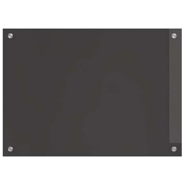 vidaXL Πίσω Πάνελ Κουζίνας 2 pcs Σκούρο Γκρι 70 x 50 cm