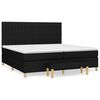 vidaXL &Kappa;&rho;&epsilon;&beta;ά&tau;&iota; Boxspring &mu;&epsilon; &Sigma;&tau;&rho;ώ&mu;&alpha; &Mu;&alpha;ύ&rho;&omicron; 200x200 &epsilon;&kappa;. &Upsilon;&phi;&alpha;&sigma;&mu;ά&tau;&iota;&nu;&omicron;