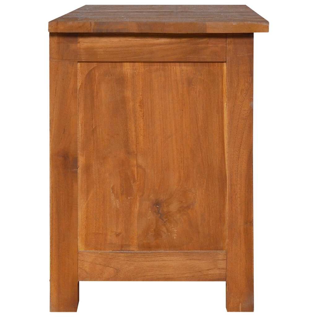 vidaXL Έπιπλο Τηλεόρασης 100 x 30 x 40 εκ. από Μασίφ Ξύλο Teak