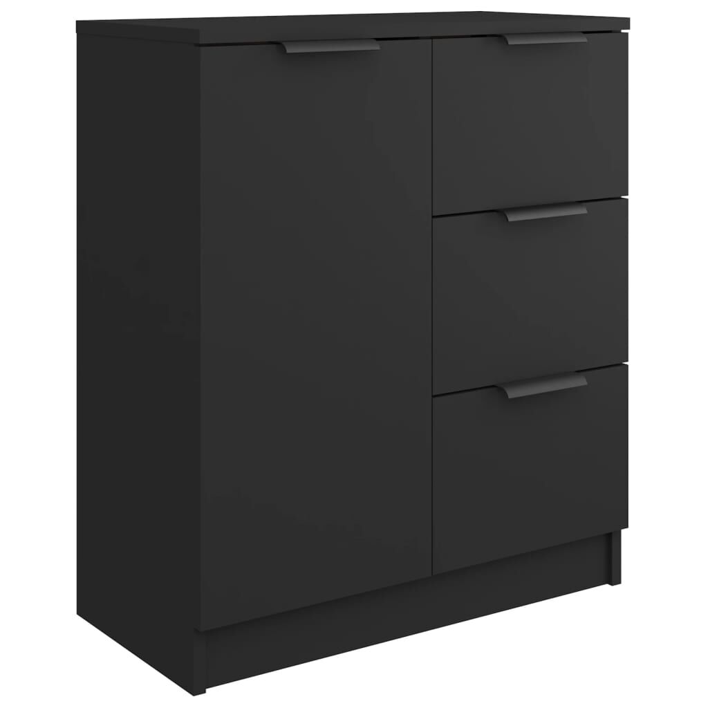 vidaXL Ντουλάπι Μαύρο 60 x 30 x 70 εκ. από Επεξεργασμένο Ξύλο