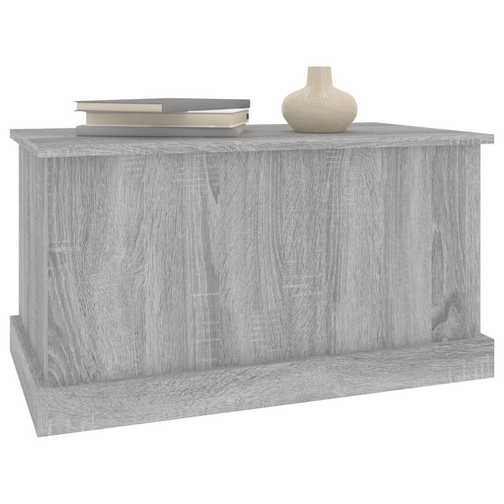 vidaXL Κουτί Αποθήκευσης Γκρι sonoma 70x40x38 εκ. Επεξεργασμένο Ξύλο