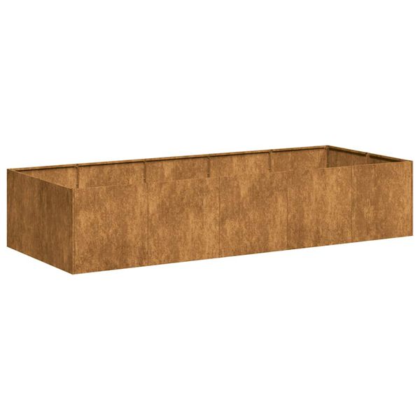 vidaXL Ζαρντινιέρα 200x80x40 εκ. Ατσάλι Σκληρυθέν στον Αέρα