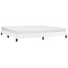 vidaXL Πλαίσιο Κρεβατιού Λευκό 200x200 εκ. από Συνθετικό Δέρμα