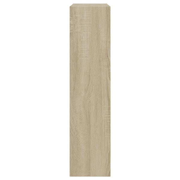 vidaXL Παπουτσοθήκη Sonoma Δρυς 60x21x87,5 εκ. από Επεξεργασμένο Ξύλο