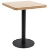 vidaXL &Tau;&rho;&alpha;&pi;έ&zeta;&iota; Bistro &Alpha;&nu;&omicron;&iota;&chi;&tau;ό &Kappa;&alpha;&phi;έ 60 x 60 &epsilon;&kappa;. &alpha;&pi;ό MDF