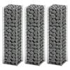 vidaXL &Sigma;&upsilon;&rho;&mu;&alpha;&tau;&omicron;&kappa;&iota;&beta;ώ&tau;&iota;&alpha; &Sigma;&epsilon;&tau; 3 &tau;&epsilon;&mu;. 25 x 25 x 100 &epsilon;&kappa;. &Gamma;&alpha;&lambda;&beta;&alpha;&nu;&iota;&sigma;&mu;έ&nu;&omicron; &Sigma;ύ&rho;&mu;&alpha;